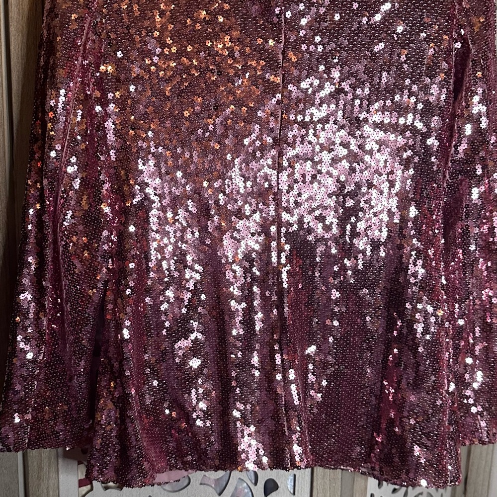 Sister Jane Recital Blazer In Pink Sequin - Picture 6 of 6